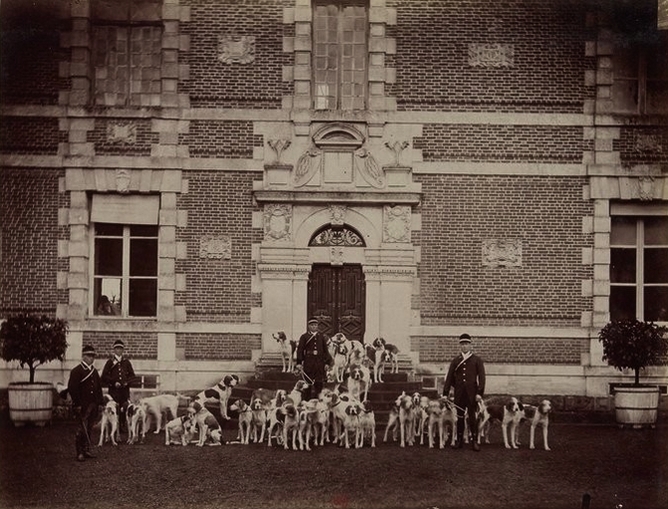 L'équipage - Tiré de l'ouvrage L'Equipage du marquis de Chambray - Photos de Maurice de Gasté (1894) - Bnf (Gallica)